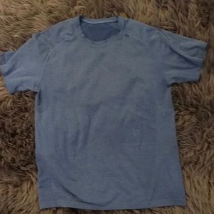 Men’s Large Vent Tech Short Sleeve in blue